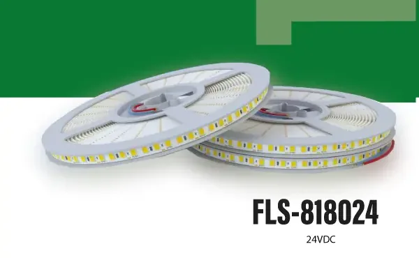 FLS-818024 Şerit LED – 8 mm, 180 LED/m, 24V