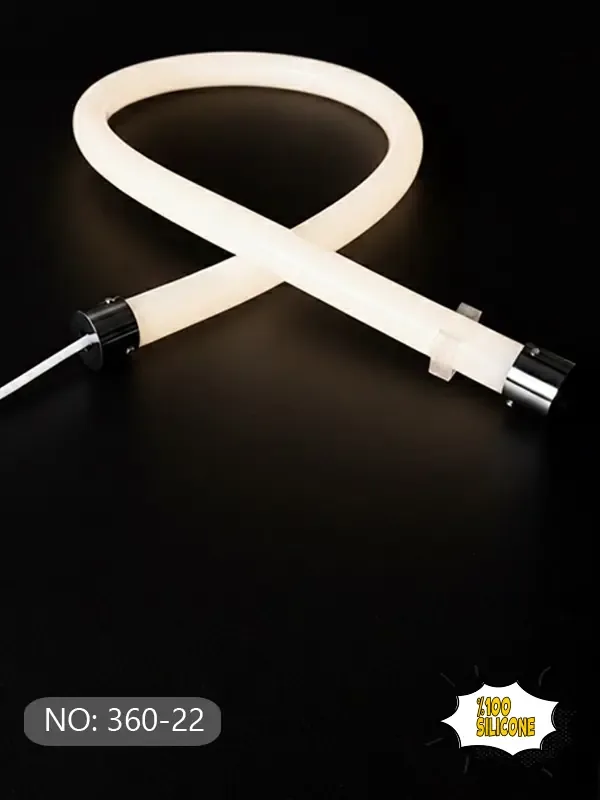 NO:360-22 360° Silikon Neon LED – Ø22 mm